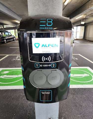EB Charging Station in Hatfield United Kingdom of Great Britain and Northern Ireland