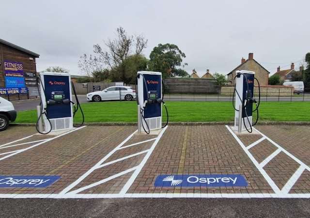 Osprey Charging Station in Gillingham United Kingdom of Great Britain and Northern Ireland