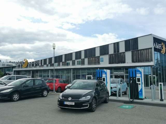 Mer Charging Station in Raufoss Norway 2830
