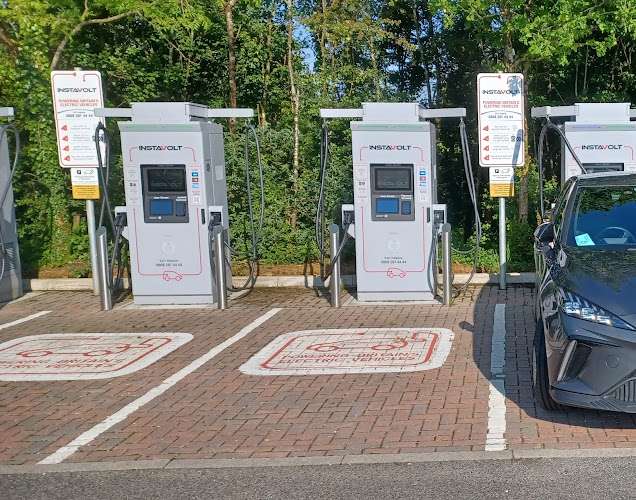 InstaVolt Charging Station EV Charging Station at Bodmin Retail Park