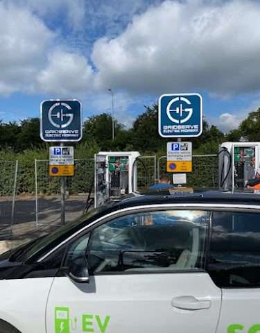 GRIDSERVE Charging Station in Ilkeston United Kingdom of Great Britain and Northern Ireland