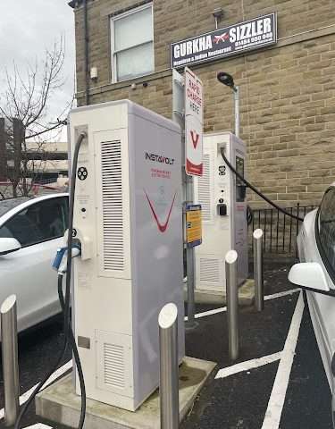 InstaVolt Charging Station in Huddersfield United Kingdom of Great Britain and Northern Ireland