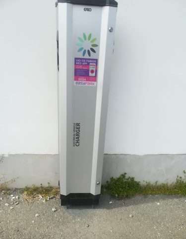 Easypark Charging Station in Sundlandet Norway 7255