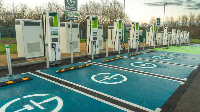 GRIDSERVE Charging Station EV Charging Station at Jct 11