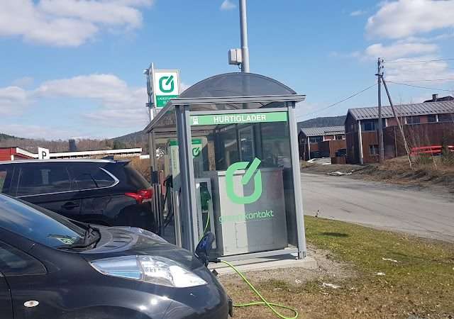 Mer Charging Station in Rykkinn Norway 1349