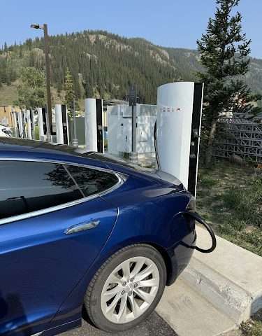 Tesla Supercharger in Frisco Colorado
