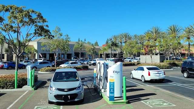 EVgo Charging Station in San Diego California