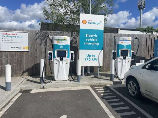 Shell Recharge Charging Station in Tonbridge United Kingdom of Great Britain and Northern Ireland