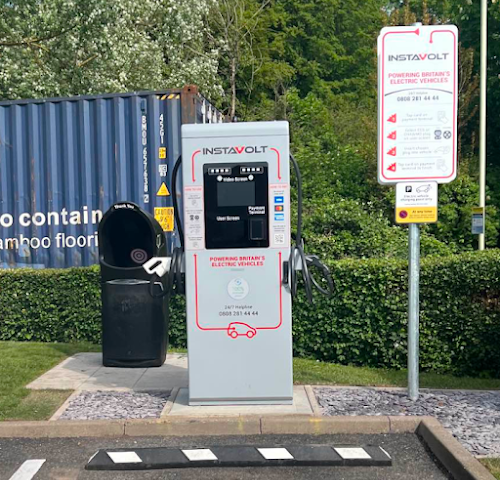 InstaVolt Charging Station in Felixstowe United Kingdom of Great Britain and Northern Ireland