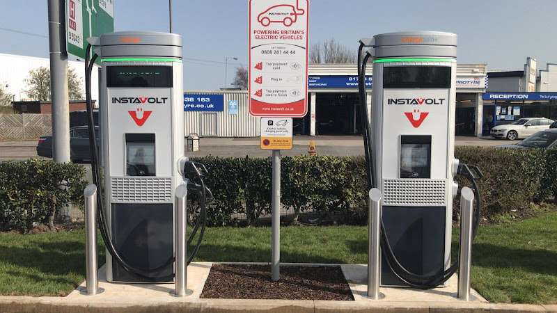 InstaVolt Charging Station EV Charging Station at McDonald's