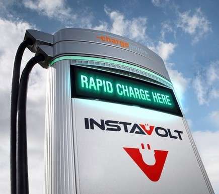 InstaVolt Charging Station in Caerphilly United Kingdom of Great Britain and Northern Ireland