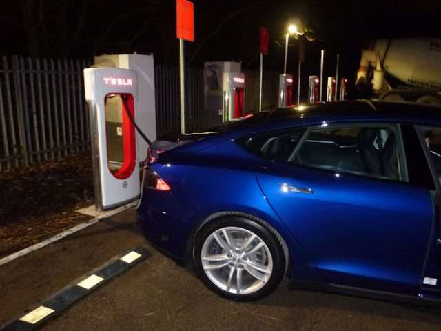 Tesla Supercharger in Washington United Kingdom of Great Britain and Northern Ireland