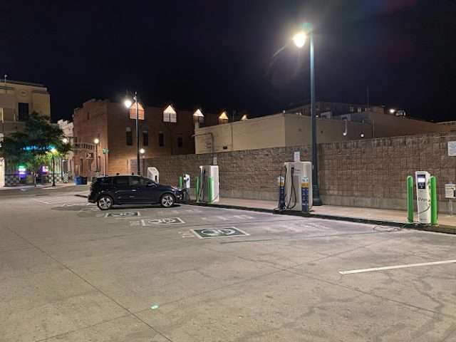 EVgo Charging Station in San Mateo California