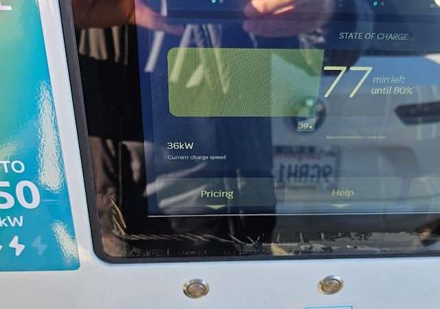 Electrify America Charging Station in Yuba City California