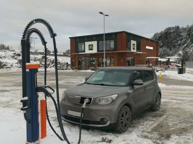 Recharge Charging Station in Hjartdal Norway 3690