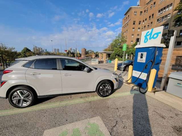 Flo Charging Station in Toronto Ontario Canada