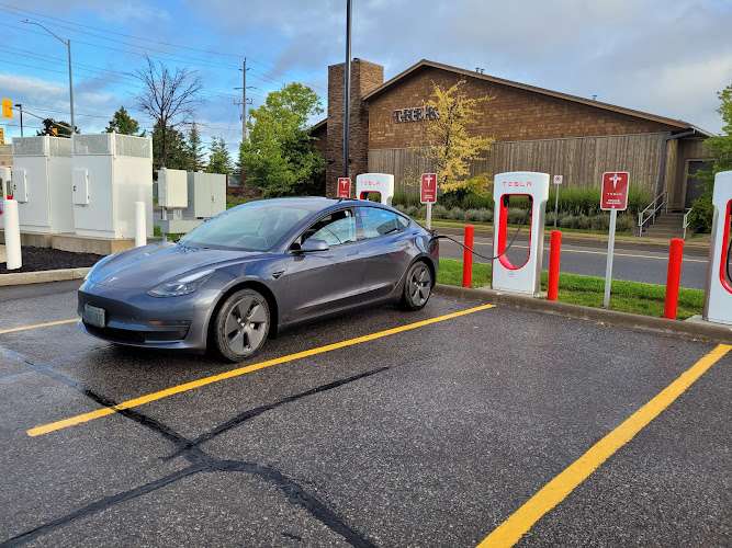 Tesla Supercharger EV Charging Station at 645 Lansdowne St W