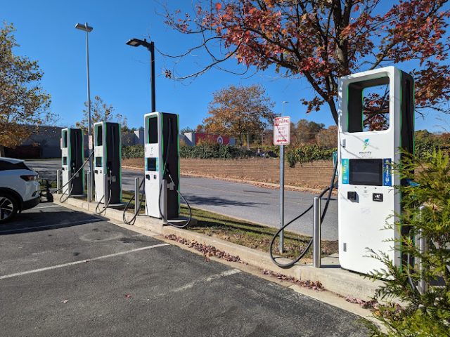 Electrify America Charging Station in Owings Mills Maryland