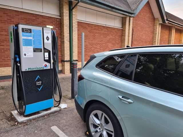 GeniePoint Charging Station in Redditch United Kingdom of Great Britain and Northern Ireland
