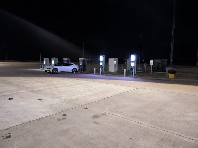 Francis Energy Charging Station in Seiling Oklahoma