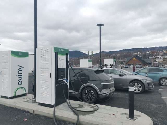 Eviny Charging Station in Lillehammer Norway 2609