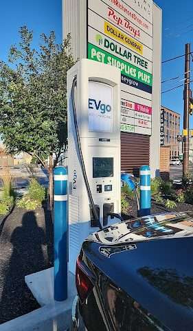 EVgo Charging Station in Philadelphia Pennsylvania