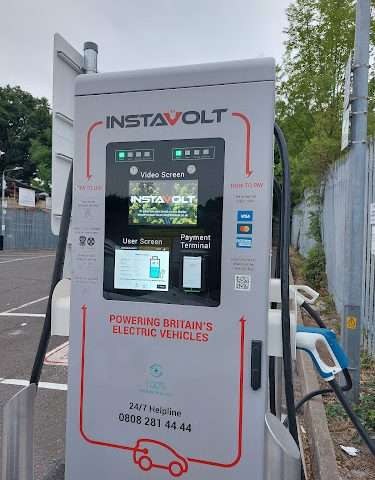 Instavolt Charging Station in Loughton United Kingdom of Great Britain and Northern Ireland