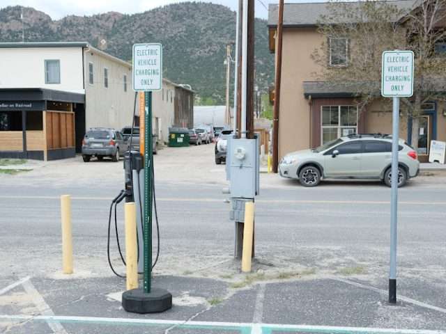 ChargePoint Charging Station in Buena Vista Colorado