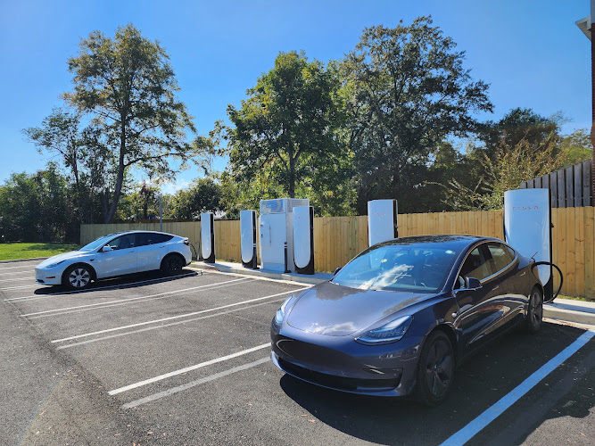 Tesla Supercharger EV Charging Station at W Broad St #137