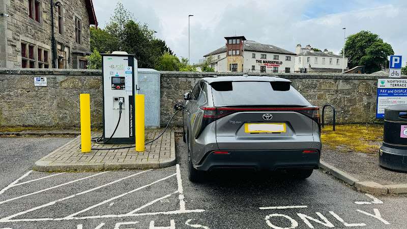 ChargePlace Scotland Charging Station EV Charging Station at 1 Northfield Terrace