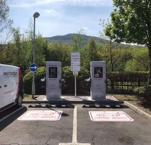 InstaVolt Charging Station in McDonalds United Kingdom of Great Britain and Northern Ireland