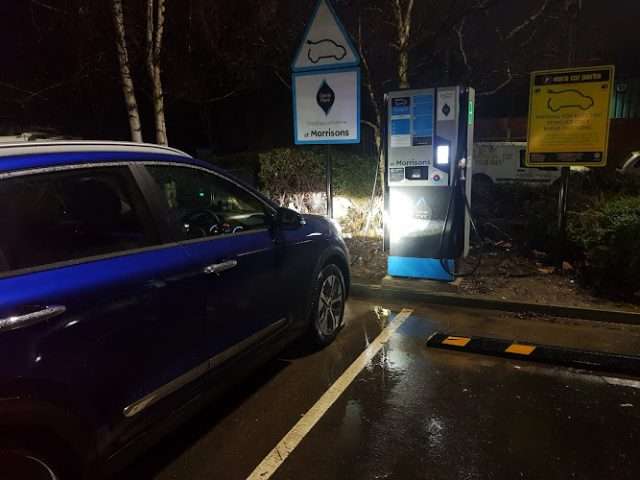 GeniePoint Charging Station in Sheffield United Kingdom of Great Britain and Northern Ireland