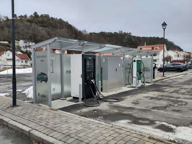 Kople Charging Station in Risør Norway 4950