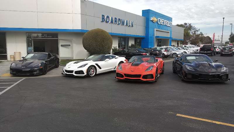 Boardwalk Chevrolet Sales EV Charging Station at 535 E Bayshore Rd