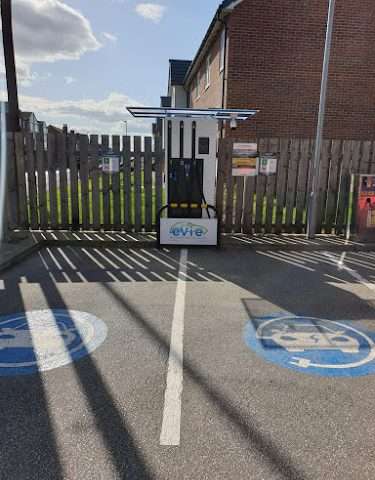 Alfa Power Charging Station in Castleford United Kingdom of Great Britain and Northern Ireland