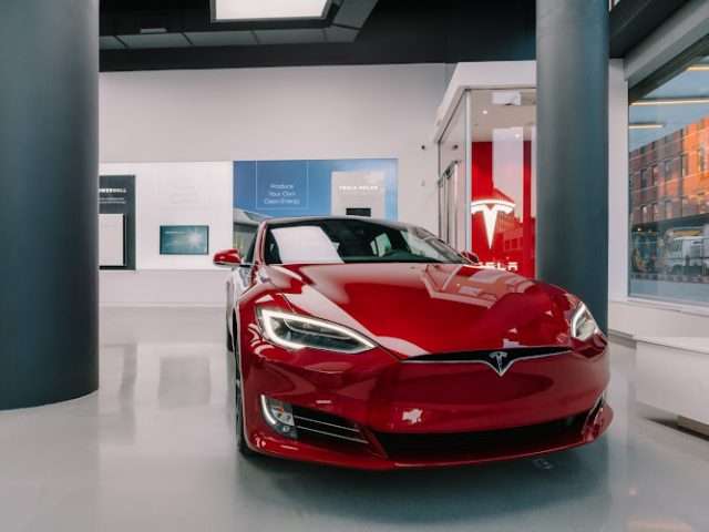 Tesla in New York New York