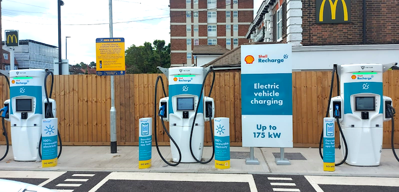Shell Recharge Charging Station EV Charging Station at 53 Sewardstone Rd