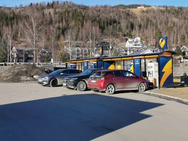 Recharge Charging Station in Fagernes Norway 2900