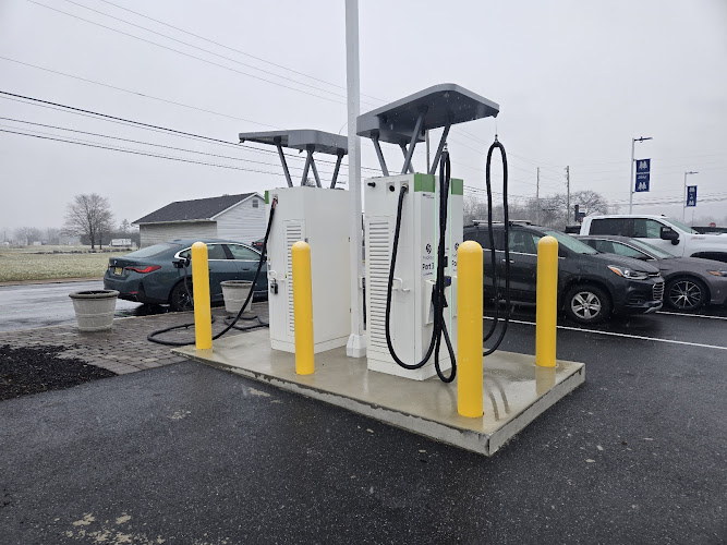 Blink Charging Station EV Charging Station at 12 Long Ave