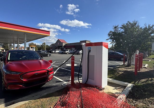 Circle K Charging Station in Macon Georgia