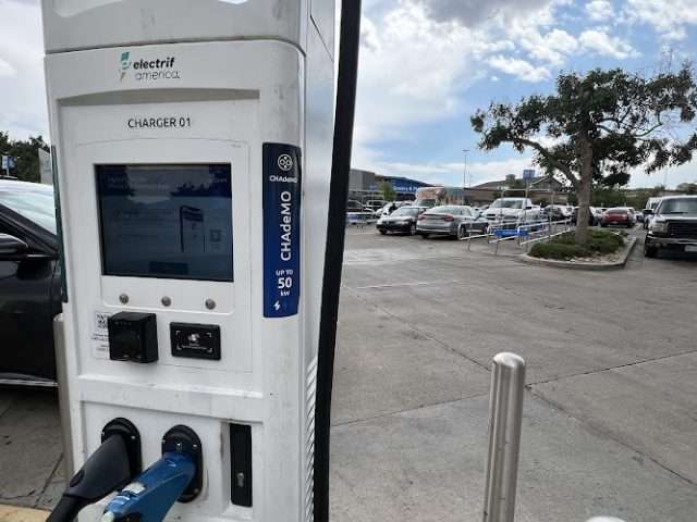 Electrify America Charging Station in Aurora Colorado