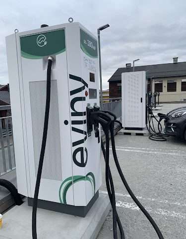 Eviny Charging Station in Tynset Norway 2500