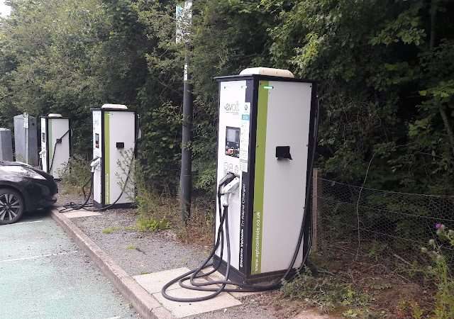 Chargeplace Scotland Charging Station in Perth United Kingdom of Great Britain and Northern Ireland