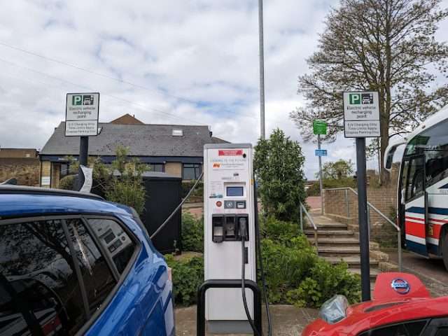 Electric Vehicle Charging Station in Alnwick United Kingdom of Great Britain and Northern Ireland