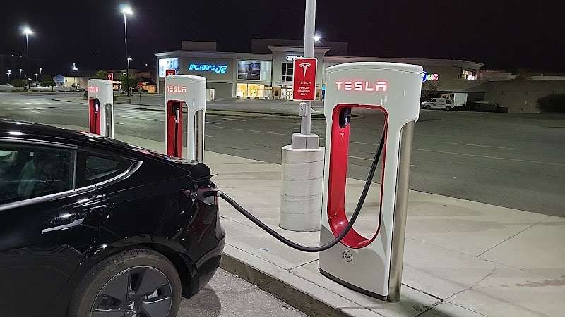 Tesla Supercharger EV Charging Station at 5000 Hwy 7