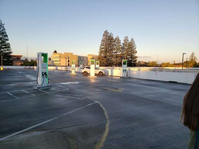 Electrify America Charging Station in Santa Rosa California