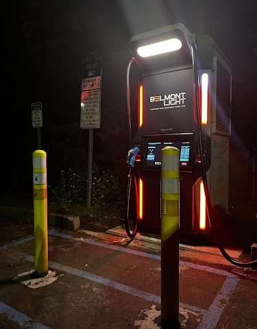 EV Connect Charging Station in Belmont Massachusetts