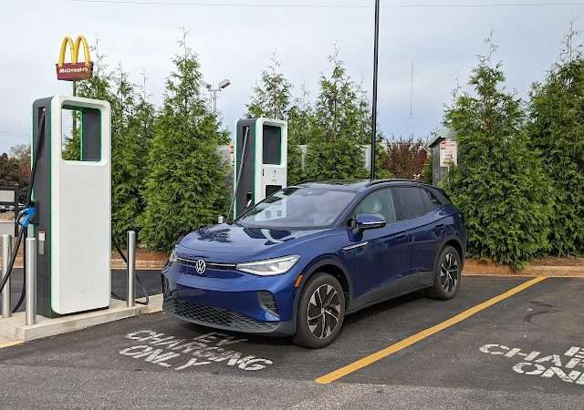 Electrify America Charging Station in Statesville North Carolina
