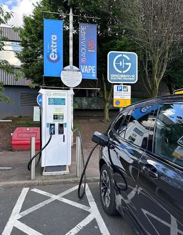 GRIDSERVE Charging Station in Birmingham United Kingdom of Great Britain and Northern Ireland