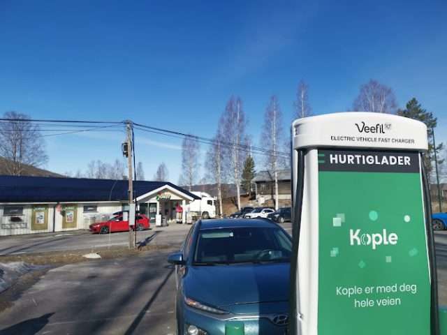 Kople Charging Station in Hedalen Norway 3528